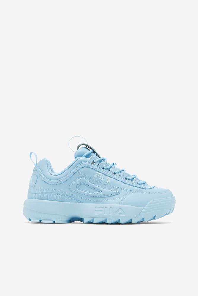 Fila Trainers Womens Blue Disruptor 2 Premium - Ireland 35719-NEOB